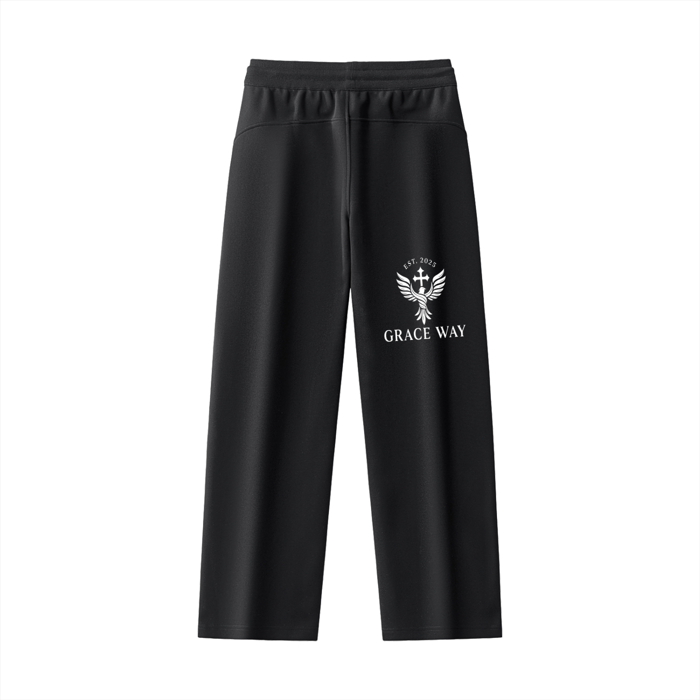 Essential Drawstring Straight-Leg Sweatpants